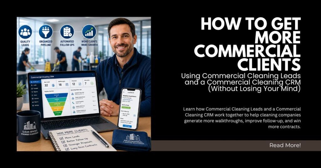 How-to-Get-More-Commercial-Clients-Using-Commercial-Cleaning-Leads-and-a-Commercial-Cleaning-CRM-Without-Losing-Your-Mind